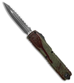 Microtech Microtech Ultratech ZBP Gen III D/E OTF Knife Outbreak (3.5" SW Full Serr) - $530.00 at Blade HQ