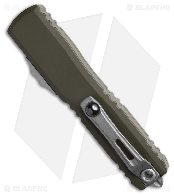 Microtech Ultratech ZBP Gen III T/E OTF Auto Knife Moss Green Al (3.5" Apoc)