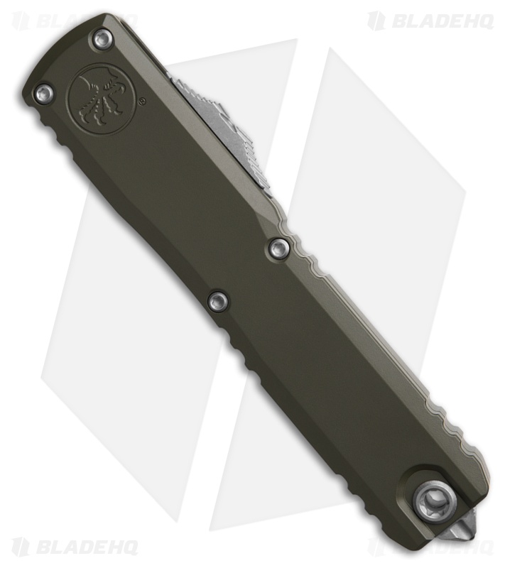 Microtech Ultratech ZBP Gen III T/E OTF Auto Knife Moss Green Al (3.5" Apoc)