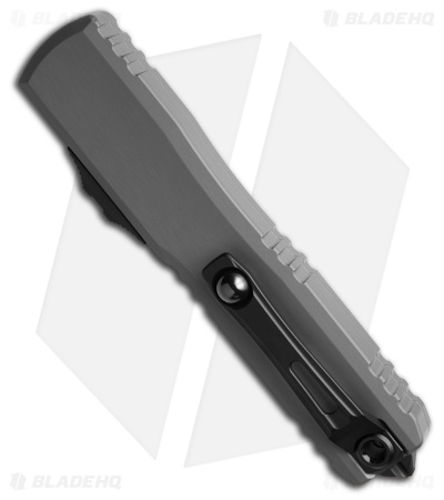 Microtech Ultratech ZBP T/E OTF Automatic Knife Natural Clear Al (3.5" Black)