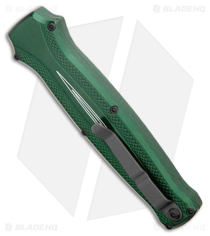 Piranha Rated-R D/A OTF Automatic Knife Green (3.5" Black)