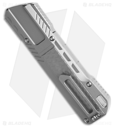 REMETTE RT-Leopard OTF Gravity Knife Titanium (2.8" Pearlescent)