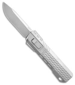 REMETTE RT-Leopard OTF Gravity Knife Titanium Blk/Gray CF  (2.8" Satin)