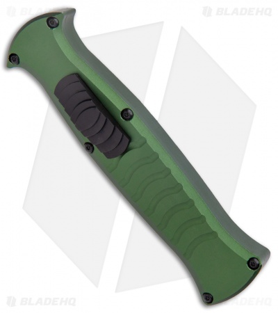 AKC X-treme EVO OTF Automatic Dagger Knife Green (3.5" Black)