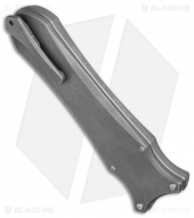G&G Hawk Custom Deadlock Model A Knife D/A OTF Auto Ti (3.75" Stonewash)