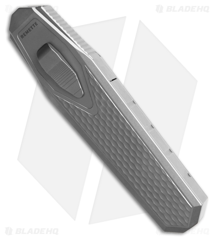 REMETTE RT-Swordfish OTF Gravity Knife Gray Ti + Green/Black CF (3" Satin)