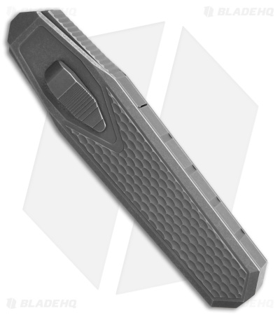REMETTE RT-Swordfish Reverse Tanto Gravity Knife Gray Ti (3.2" Sandblast/SW)
