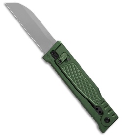 Reate EXO-Performance Dual Blade Gravity Knife Green Aluminum Diamond (3.1" SW)