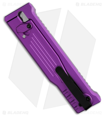 Reate EXO-Performance Dual Blade Gravity Knife Purple Aluminum Stripe (3.1" SW)
