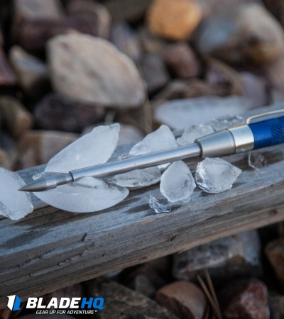No Limit Guard Father Spike Automatic OTF Icepick (Blue) USA Made 