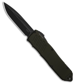 Guardian Tactical RECON-040 OTF Automatic Knife OD Green Aluminum (4" Dark SW)