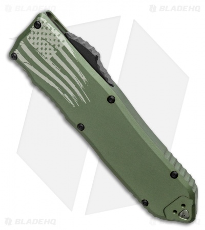 Guardian Tactical RECON-ELITE OTF Auto Knife Tanto OD Green (4.0 Two Tone)