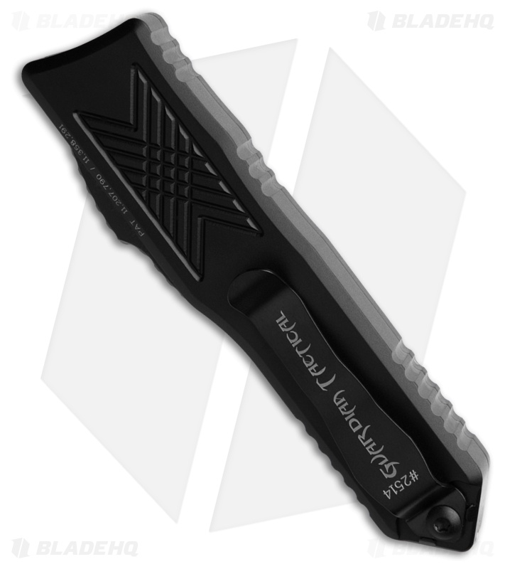 Guardian Tactical GTX-025 Black OTF Automatic Knife (2.5" Black Tanto) 