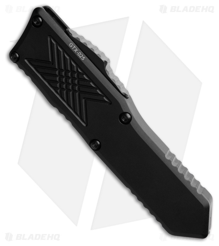 Guardian Tactical GTX-025 Black OTF Automatic Knife (2.5" Black Tanto) 