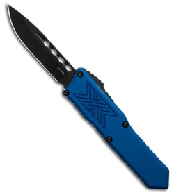Guardian Tactical GTX-025 Blue OTF Automatic Knife (2.5" Black)