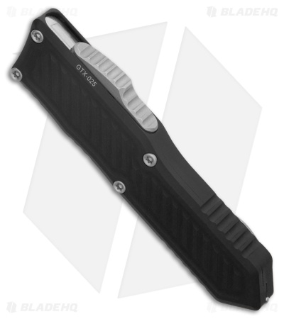 Guardian Tactical GTX-025 Dagger OTF Knife Black Aluminum (2.75" Two-Tone)