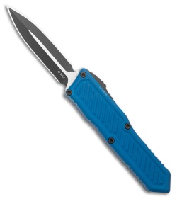 Guardian Tactical GTX-025 Dagger OTF Knife Blue Aluminum (2.75&quot; Two-Tone) | 225812