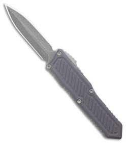 Guardian Tactical GTX-025 D/E Dagger OTF Knife Gurple Gray Aluminum (2.75" SW)