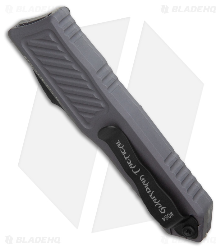 Guardian Tactical GTX-025 D/E Dagger OTF Knife Gurple Gray Al (2.75" Black)