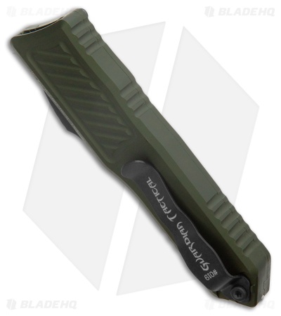 Guardian Tactical GTX-025 D/E Dagger OTF Knife OD Green Aluminum (2.75" Black)