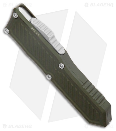 Guardian Tactical GTX-025 D/E Dagger OTF Knife OD Green Aluminum (2.75" SW)