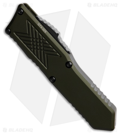 Guardian Tactical GTX-025 OD Green OTF Automatic Knife (2.5" Two-Tone) 