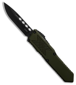 Guardian Tactical GTX-025 OD Green OTF Automatic Knife (2.5" Black)
