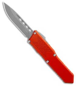 Guardian Tactical GTX-025 OTF Auto Knife Burnt Orange Aluminum (2.5" Stonewash)