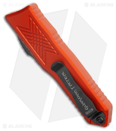 Guardian Tactical GTX-025 S/E OTF Knife Burnt Orange Aluminum (2.5" Two-Tone)