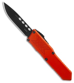 Guardian Tactical GTX-025 OTF Automatic Knife Burnt Orange Aluminum (2.5" Black)