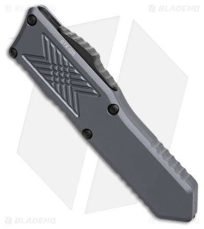 Guardian Tactical GTX-025 Limited Gray OTF Automatic Knife (2.5" Two-Tone) 