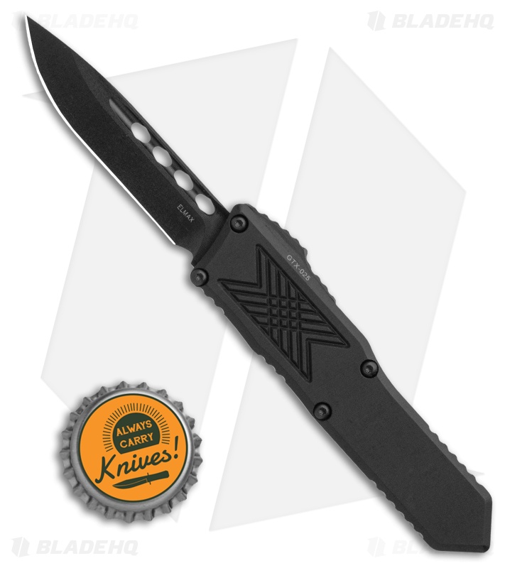 Guardian Tactical GTX-025 OTF Automatic Knife (2.5" Black) 