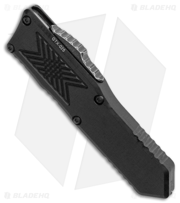 Guardian Tactical GTX-025 OTF Automatic Knife (2.5" Black Stonewash) 
