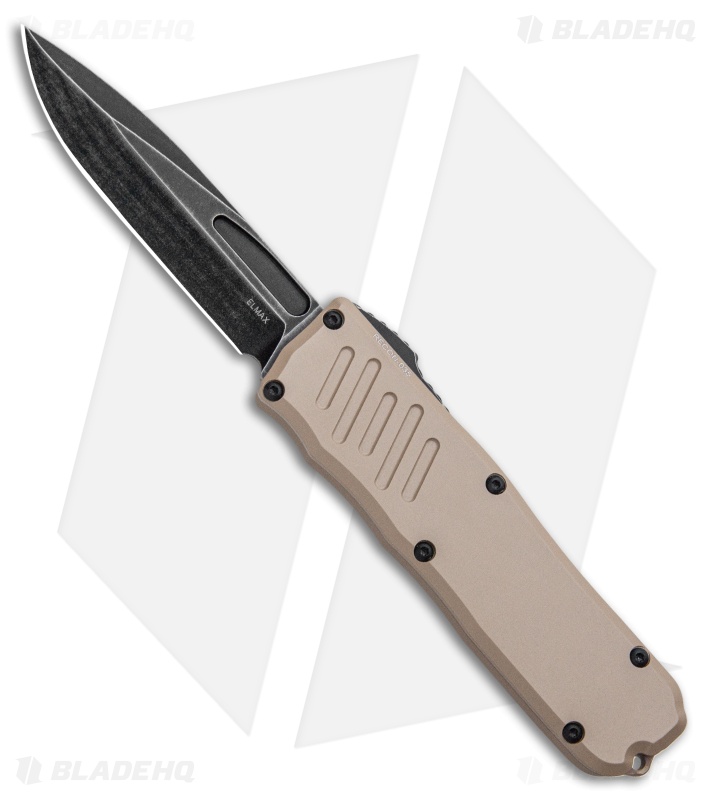 Guardian Tactical RECON-035 D/A OTF Automatic Knife Tan (3.3" Black SW) 97611