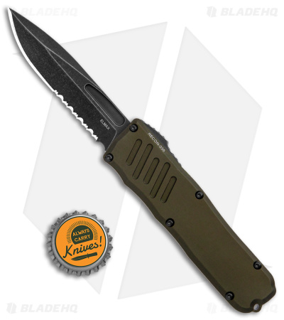 Guardian Tactical RECON-035 D/A OTF Automatic Knife OD Green (3.3" Black SW Ser)