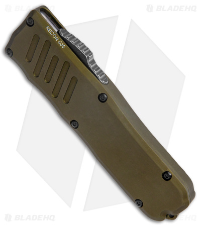 Guardian Tactical RECON-035 D/A OTF Automatic Knife OD Green (3.3" Black SW Ser)