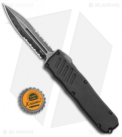 Guardian Tactical RECON-035 D/A  Dagger OTF Automatic (3.3" Black SW Serr) 93632