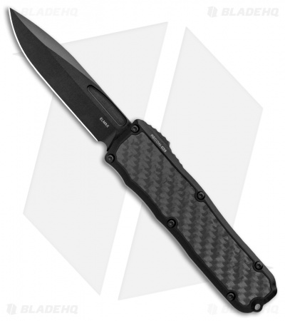 Guardian Tactical RECON-035 D/A OTF Automatic Knife CF Inlay (3.3" Black)