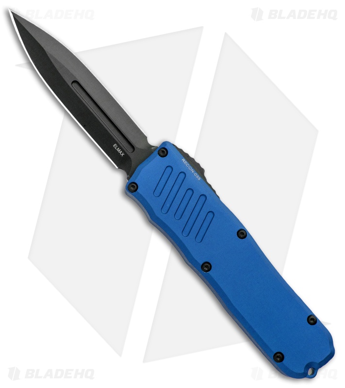 Guardian Tactical RECON-035 D/A OTF Automatic Dagger Blue (3.3" Black)