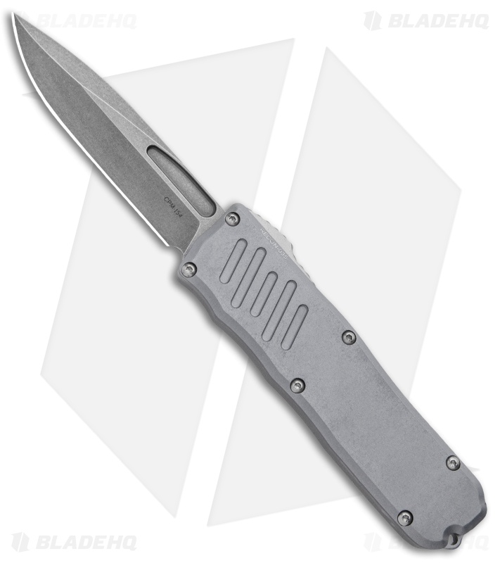Guardian Tactical RECON-035 D/A OTF Automatic Knife Gray (3.3" Stonewashed)
