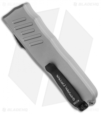 Guardian Tactical RECON-035 Tanto D/A OTF Automatic Knife Gray  (3.3" Two-Tone) 
