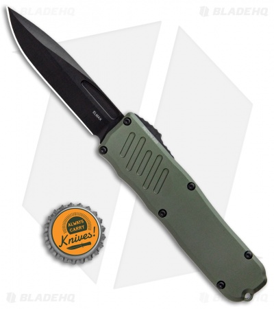 Guardian Tactical RECON-035 D/A OTF Automatic Knife OD Green (3.3" Black) 98111