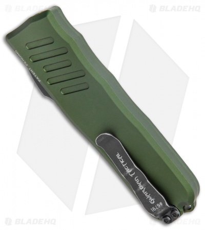 Guardian Tactical RECON-035 Dagger OTF Auto Knife OD Green (3.3" Dark SW Serr)