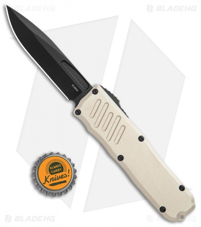 Guardian Tactical RECON-035 D/A OTF Automatic Knife Tan (3.3" Black) 97111