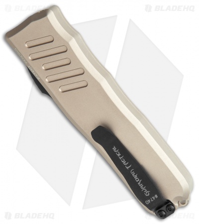 Guardian Tactical RECON-035 D/A OTF Automatic Knife Tan (3.3" Black) 97111