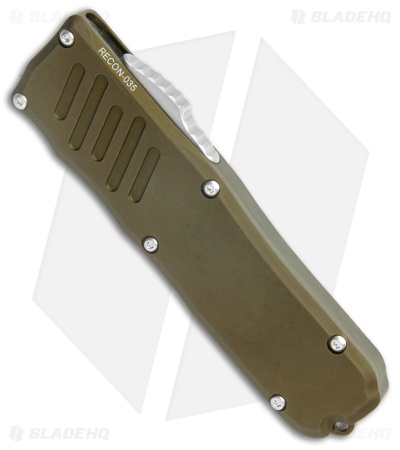 Guardian Tactical RECON-035 Tanto D/A OTF Automatic Knife OD Green (3.3" SW)
