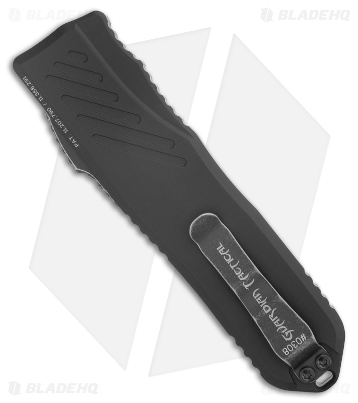 Guardian Tactical RECON-035 G2 S/E OTF MagnaCut Knife Black Al (3.3" Black)