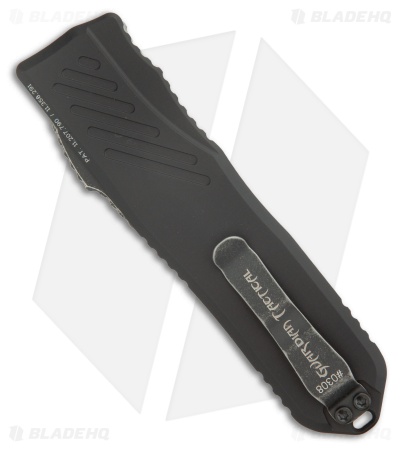 Guardian Tactical RECON-035 G2 S/E OTF MagnaCut Knife Black Al (3.3" Dark SW)