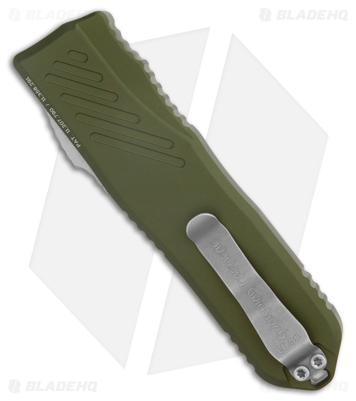 Guardian Tactical RECON-035 G2 S/E OTF MagnaCut Knife OD Green (3" Dark SW Serr)