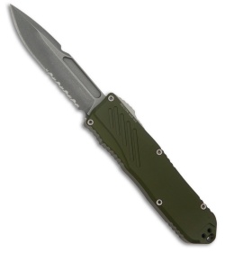 Guardian Tactical RECON-035 G2 S/E OTF MagnaCut Knife OD Green (3.3" SW Serr)